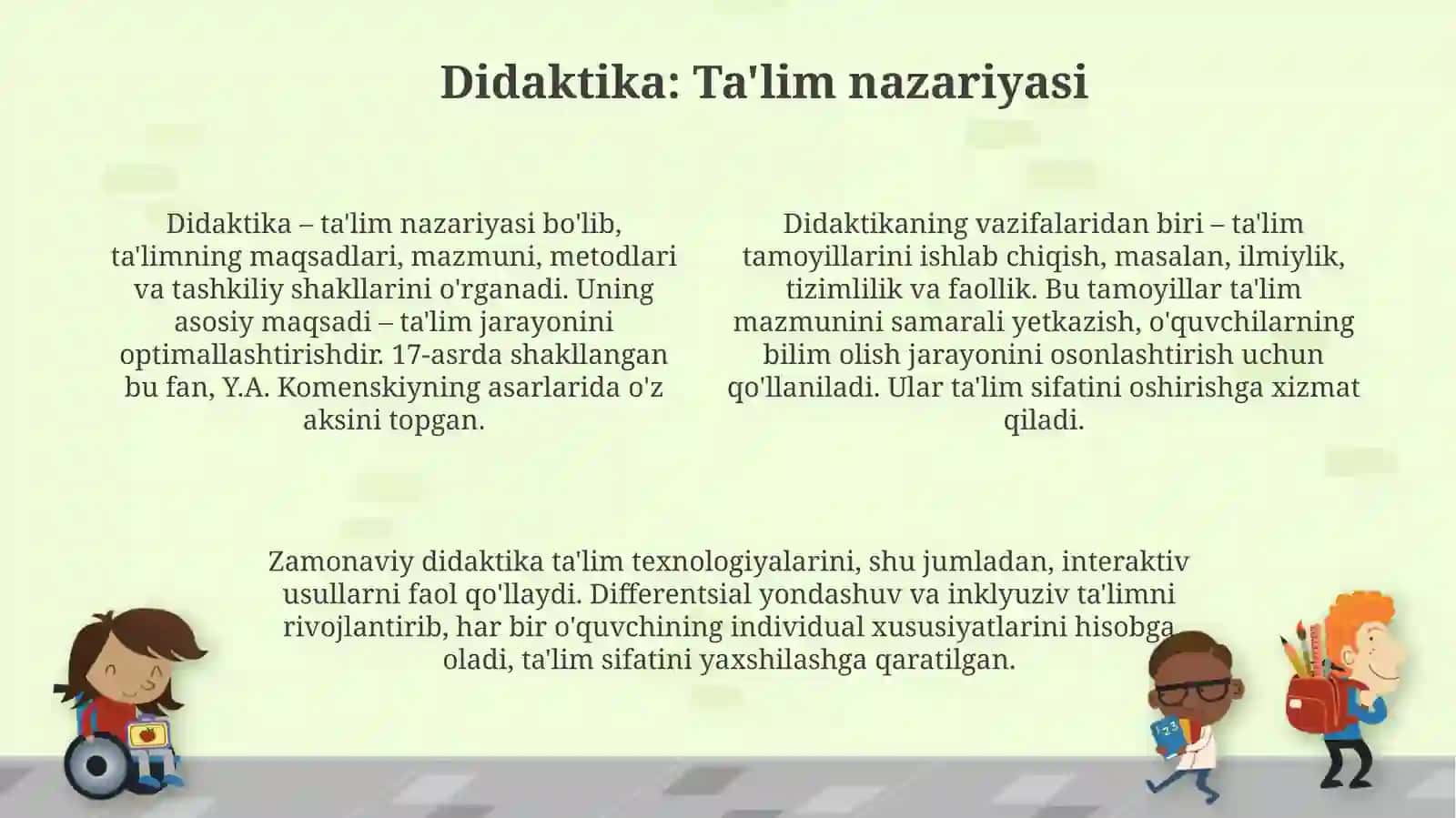 Tarbiyaning maqsadlari va vazifalari 4