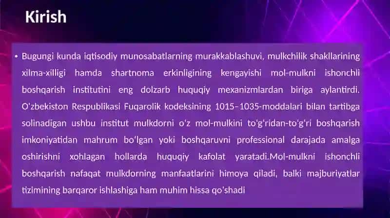 Mol-mulkniishonchliboshqarish 4