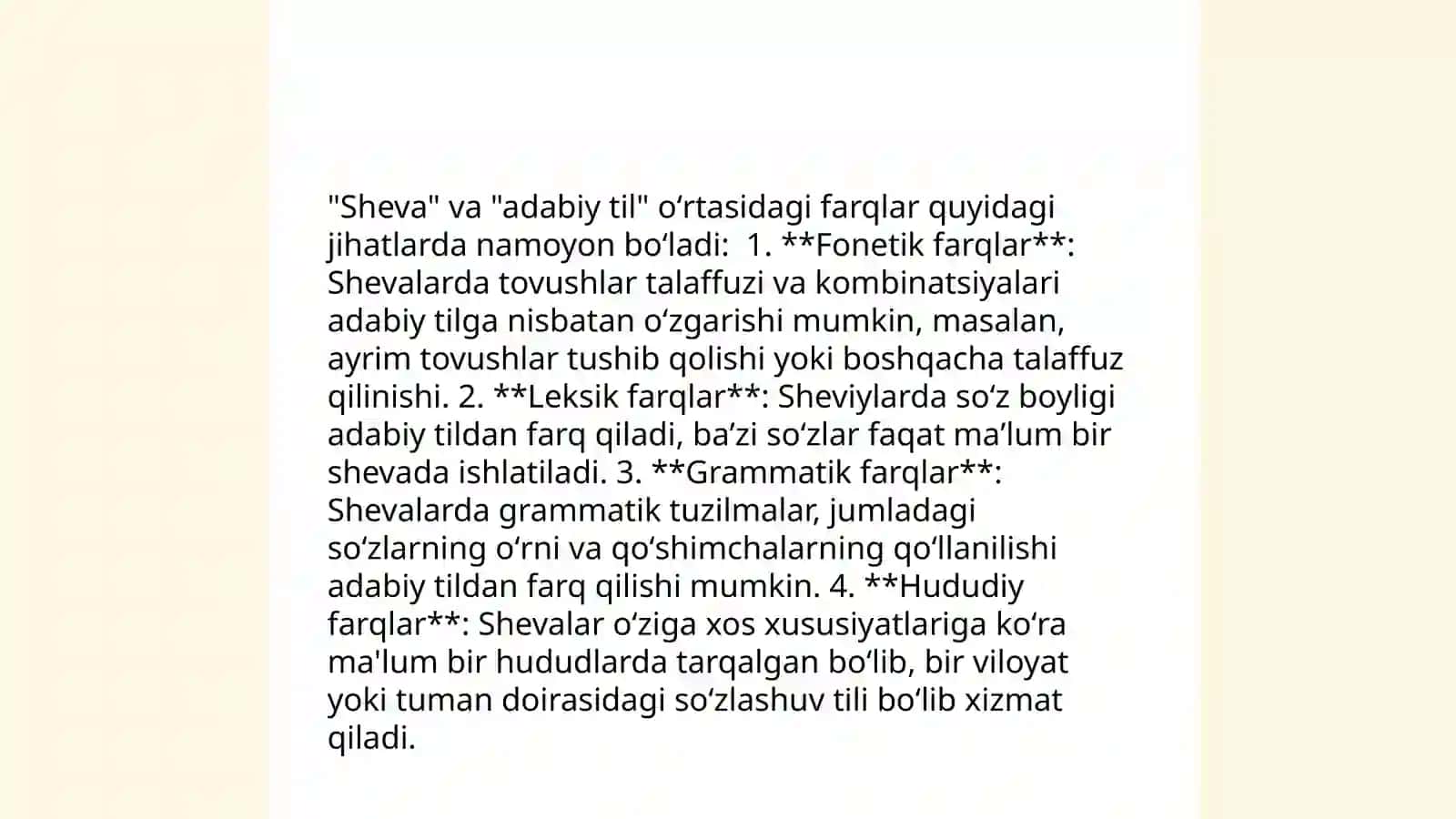 Shevalarda yordamchi so'zlar 4