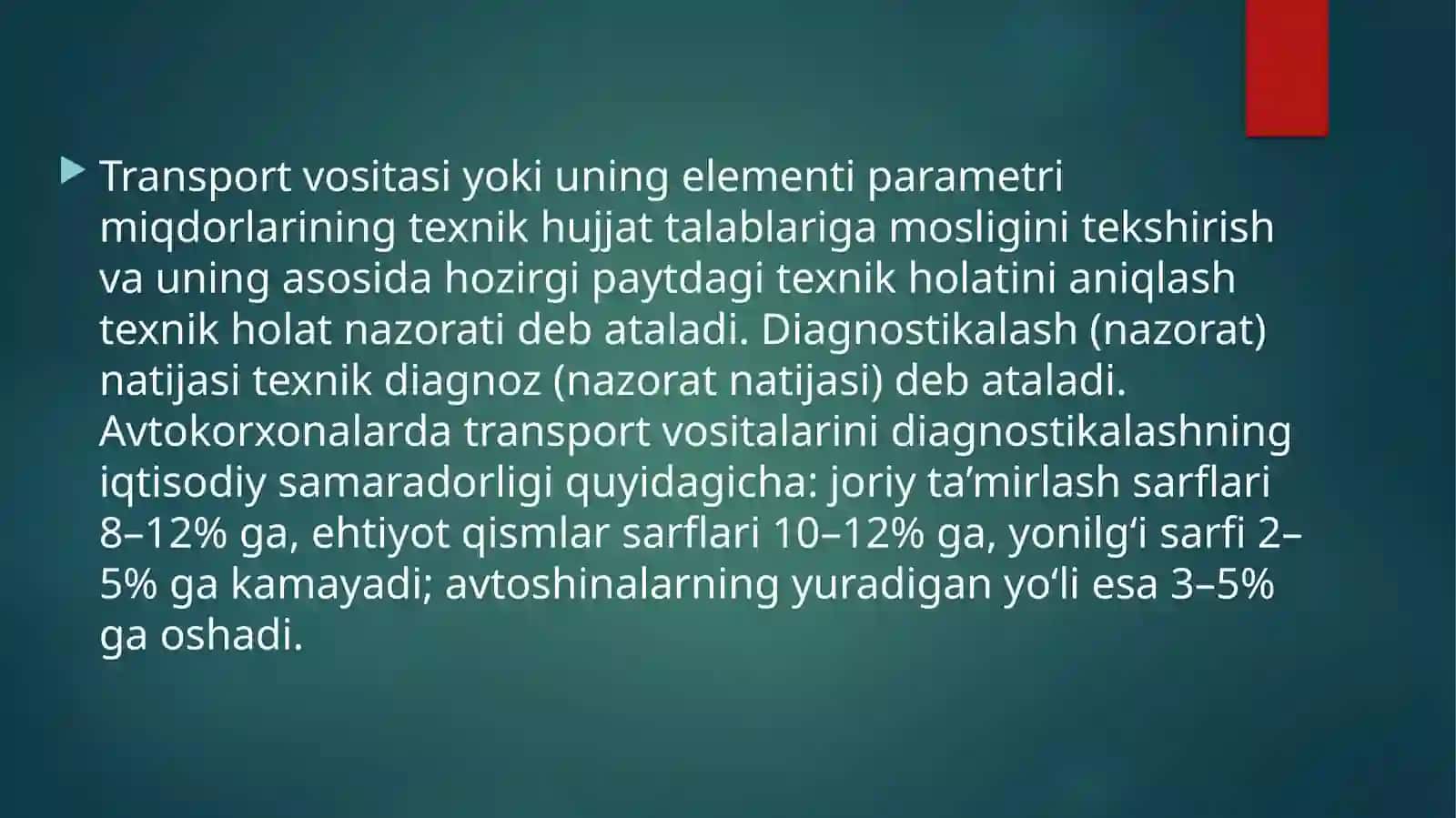 TEXNIK DIAGNOSTIKA 4