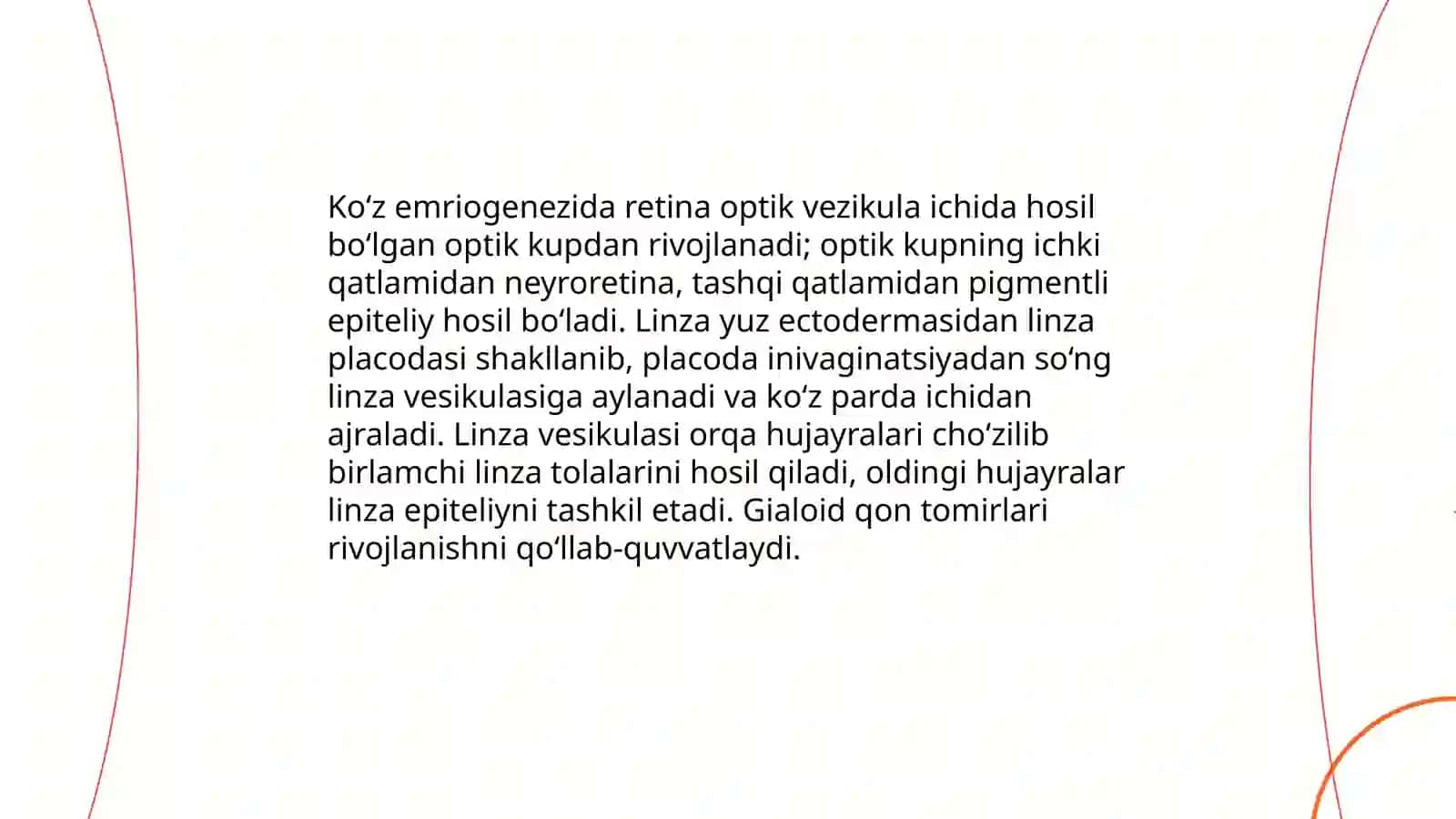 Siysik tanisil a’zolari emriogenezi 4