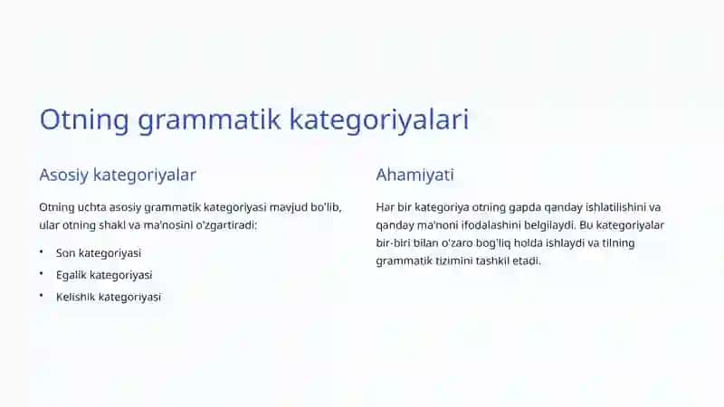Otning Umumiy Grammatik Xususiyatlari 4