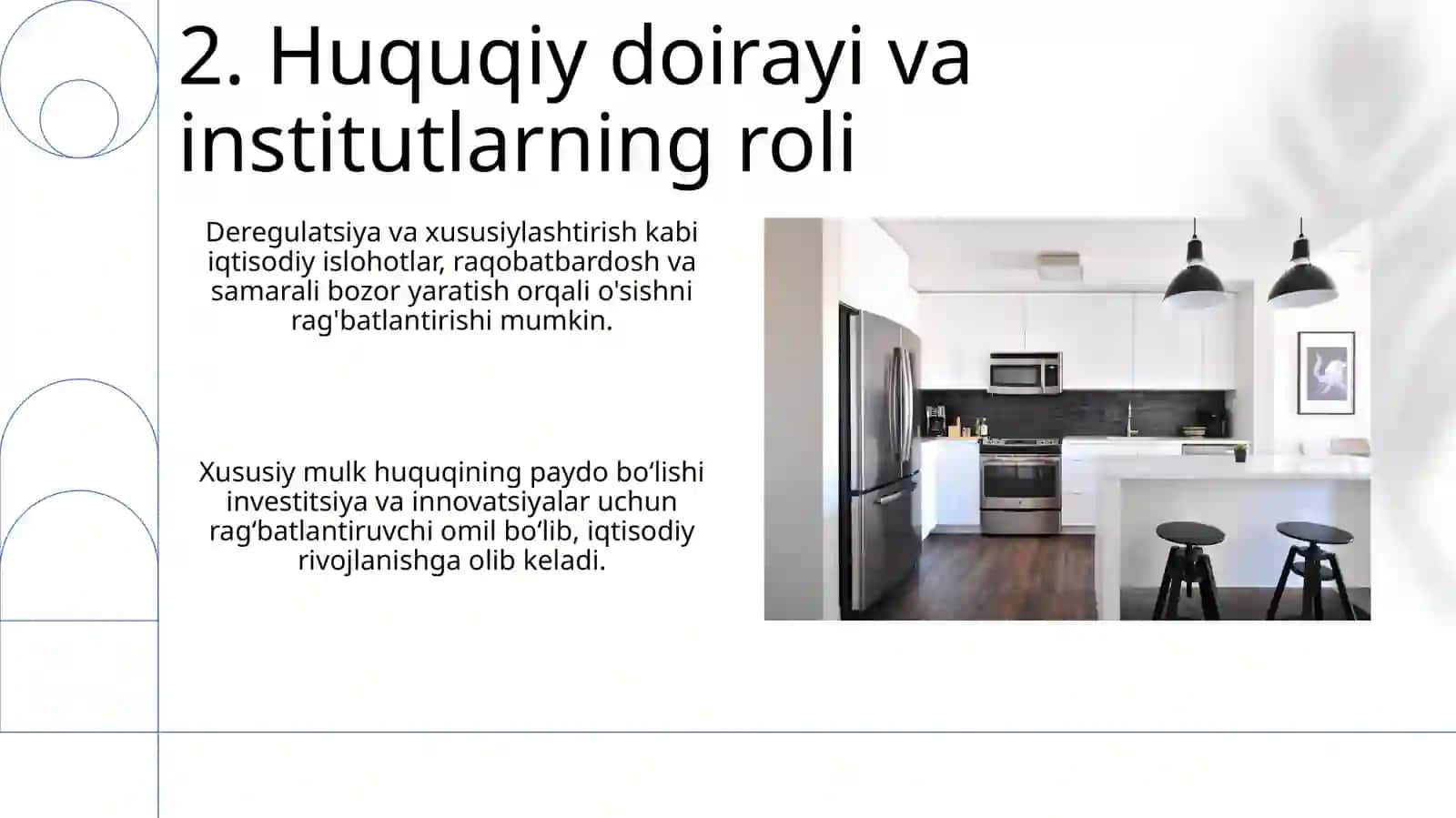 Iqtisodiy islohatlar,xususiy mulkdorchilikning shakillanishi 4