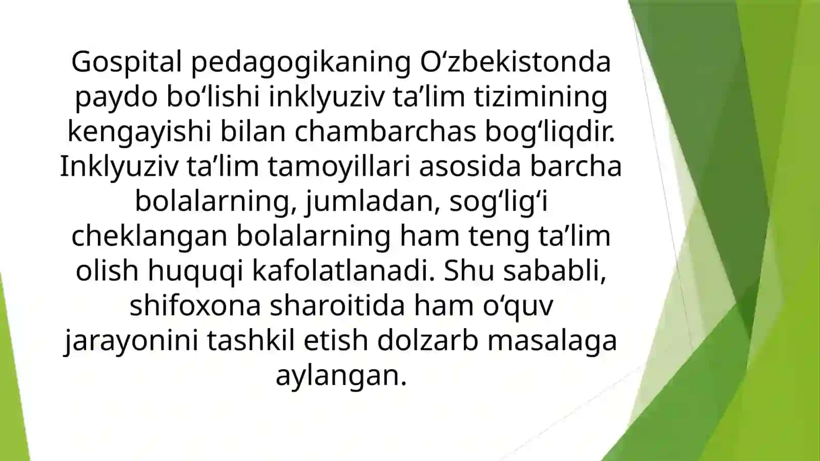 O‘zbekiston Respublikasida gospital pedagogikaning rivojlanishi 4