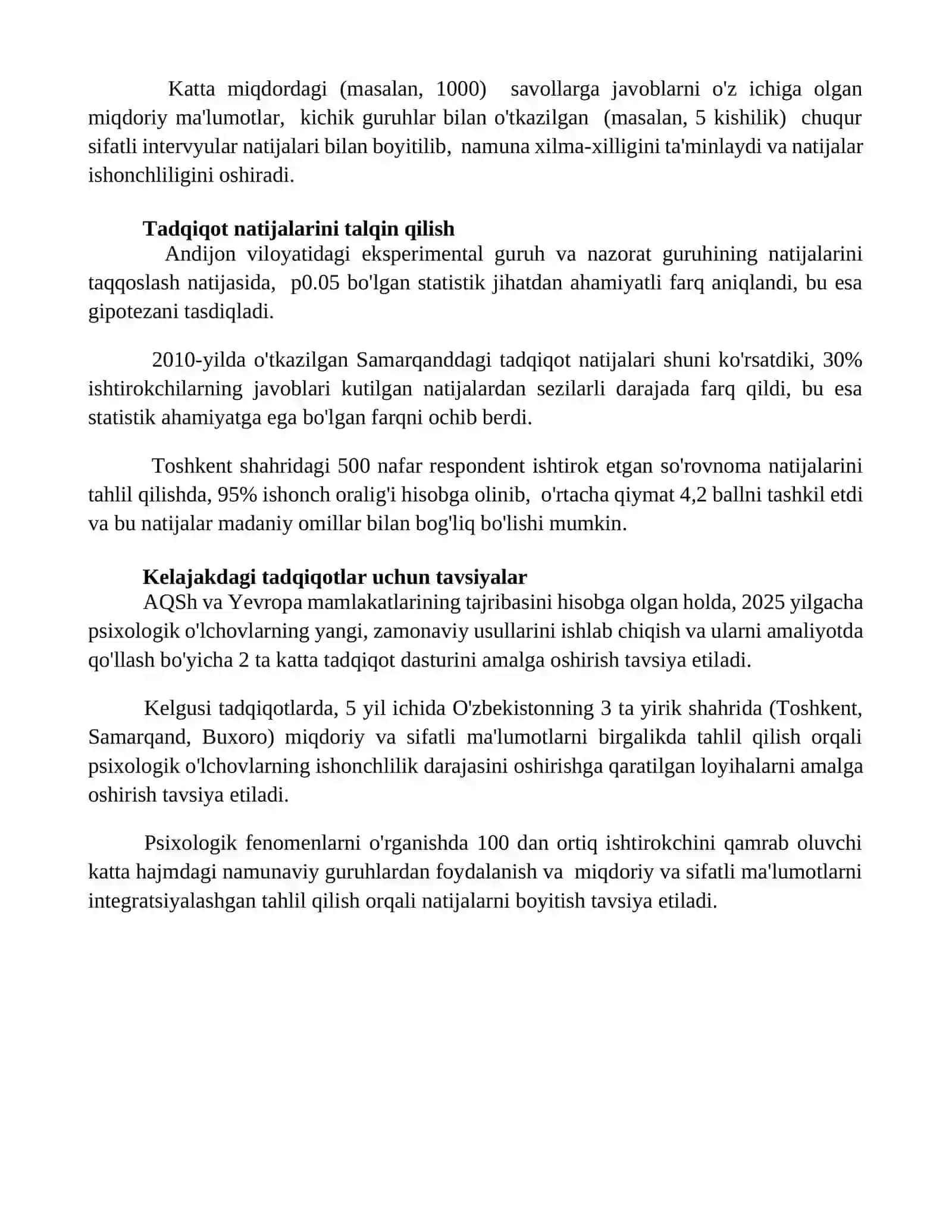 Ma'lumotlarni tahlil qilish usullari 4