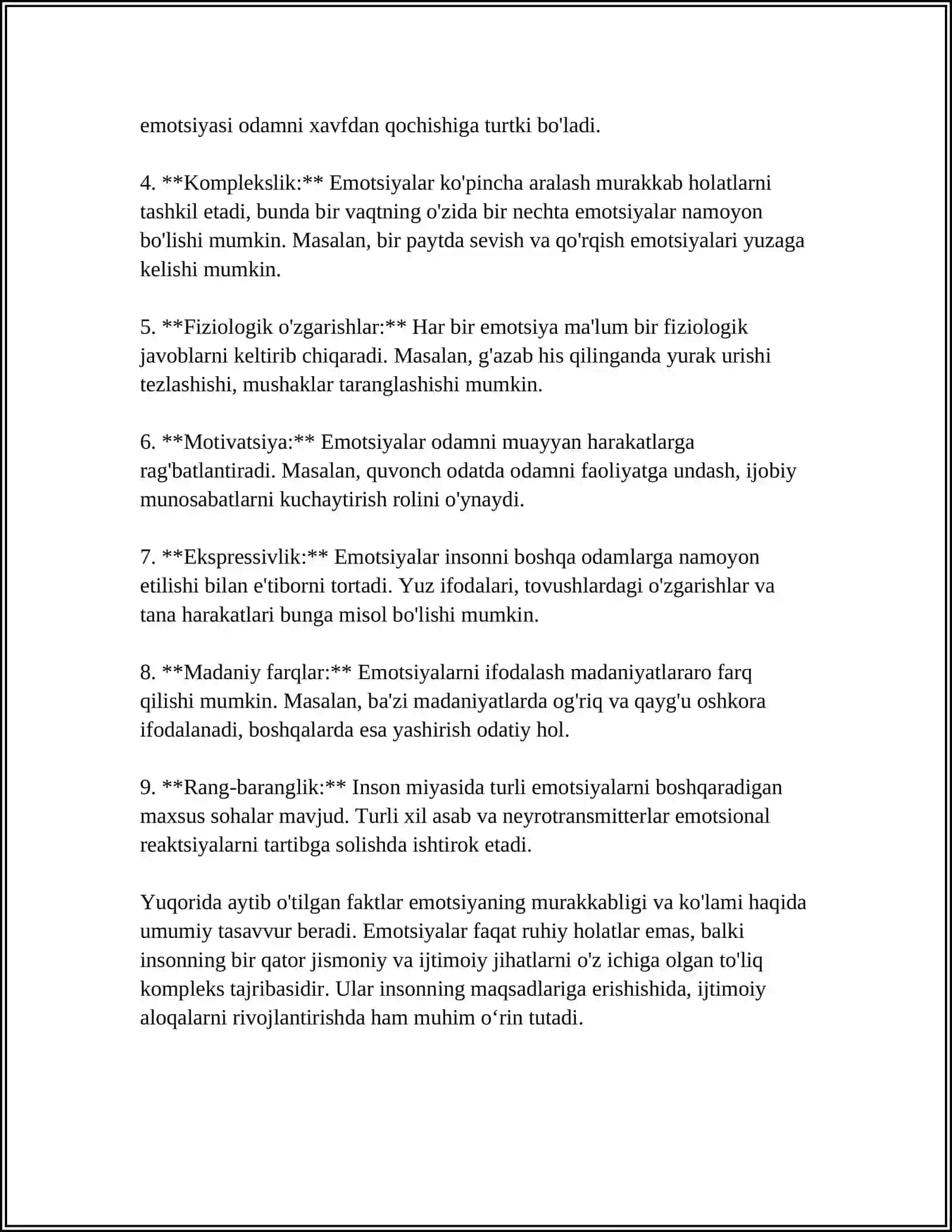 EMOTSIYA TUSHUNCHASI VA UNING TURLARI 4