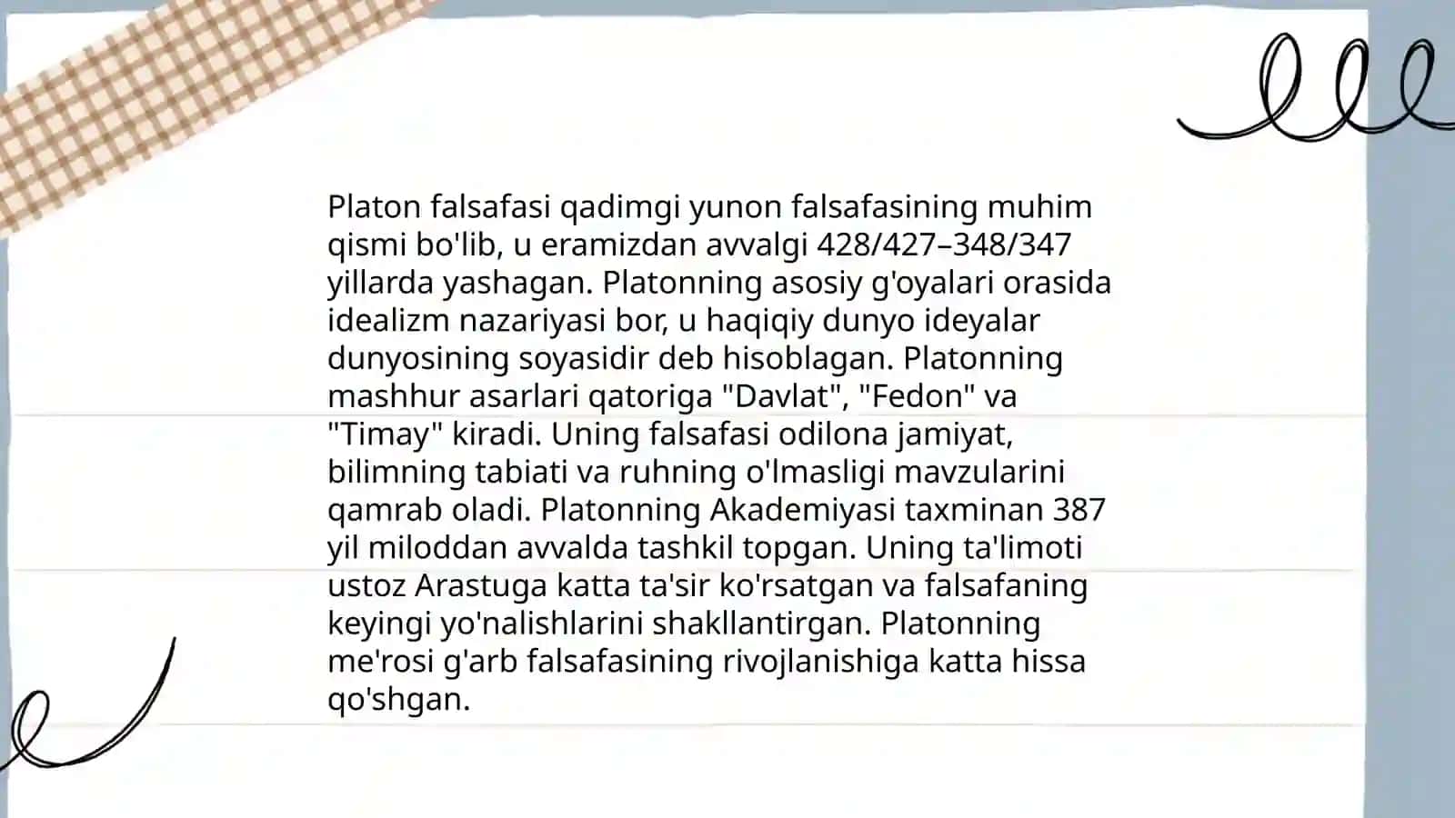 Qadimgi G‘arb Falsafasi 4