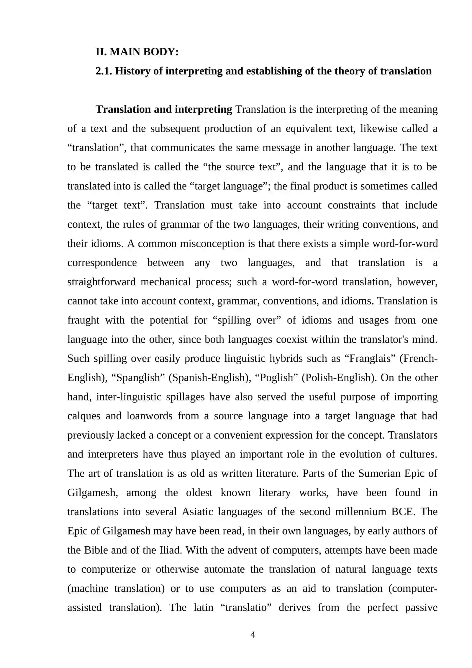 THE EMERGENCE AND DEVELOPMENT OF PARTICIPLE IN ENGLISH 4