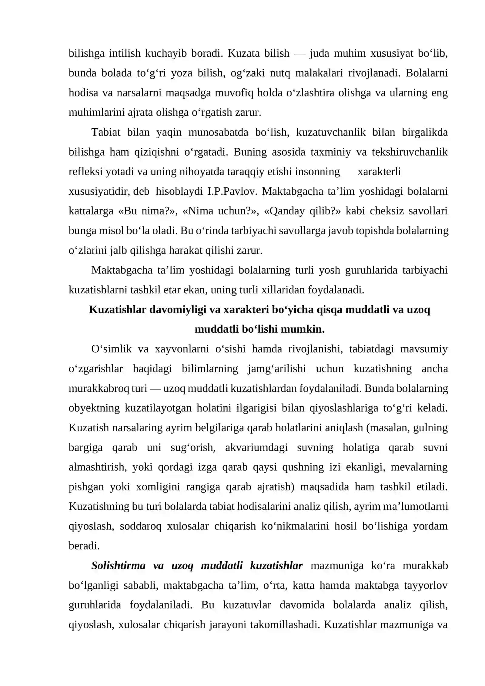 Tabiat bilan tanishtirish metodikasi 4