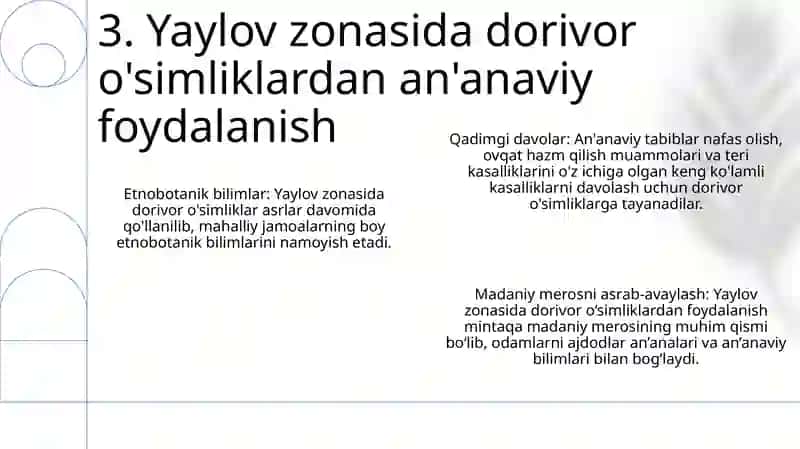 Yaylov Zonasi Dorivor Ósimliklari 4