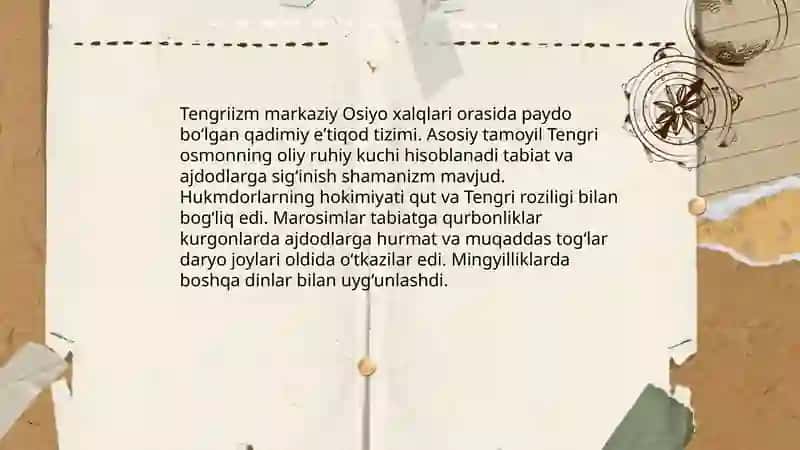 Milliy dinlar 4