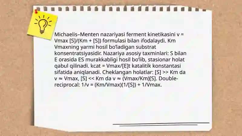 Fermentlar biokimyosi 4
