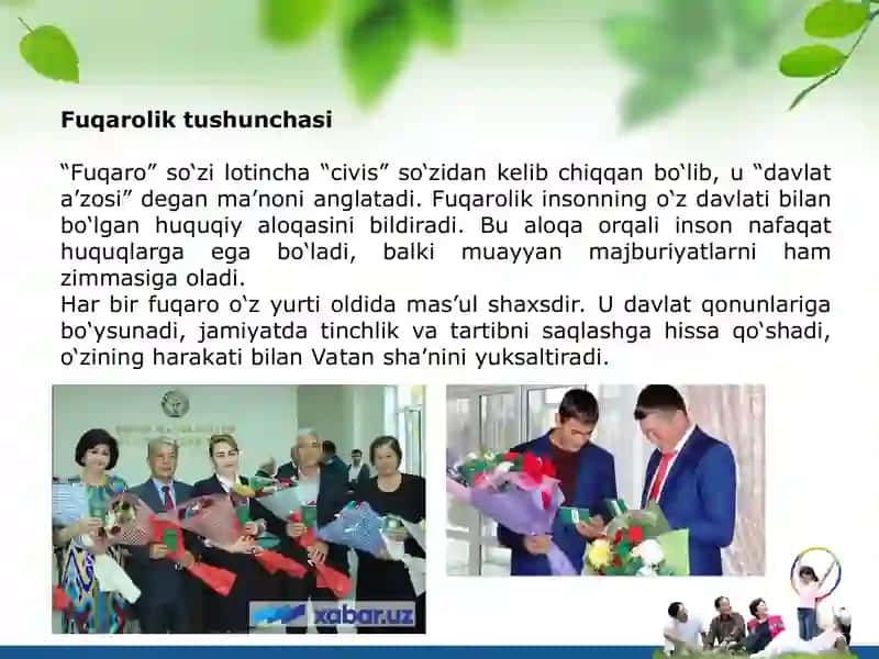 Men Vatanning munosib fuqarosiman 4