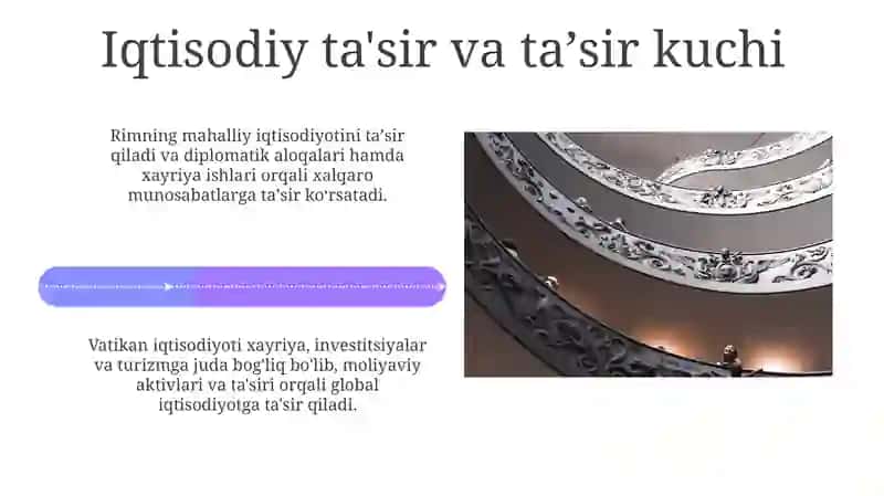 Vatikan iqtisodiyoti 4
