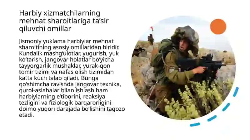 Harbiy xizmatchilarning mehnat sharoitlari 4