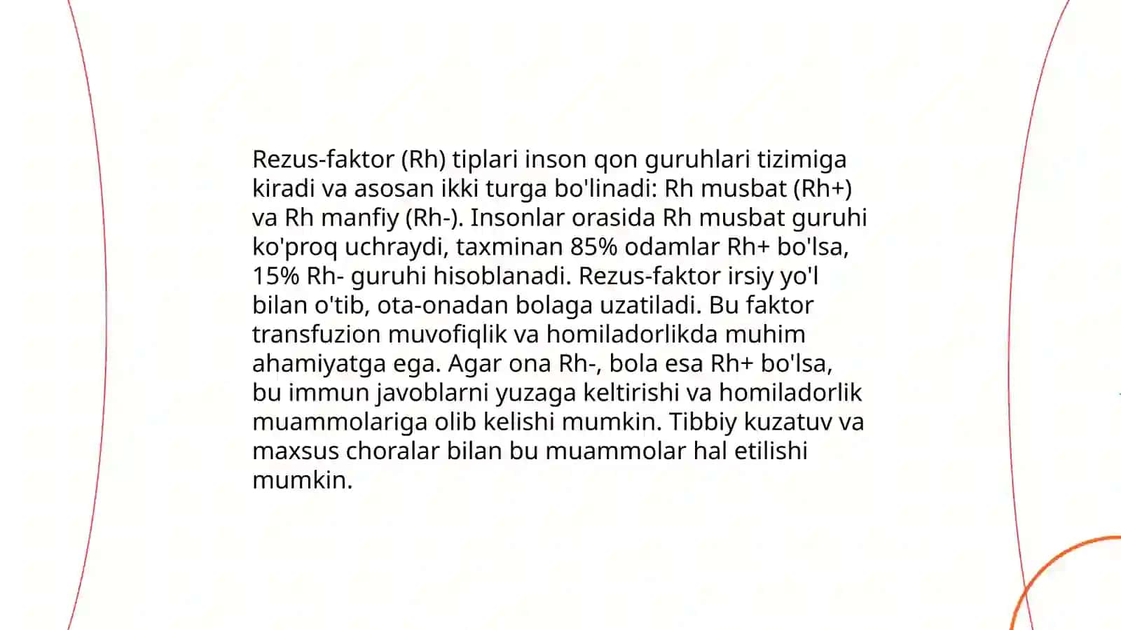 Rezus-faktor va qon quyish asoslari 4