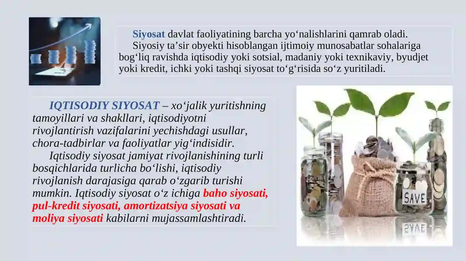 Moliya siyosati va moliyaviy tizim 4