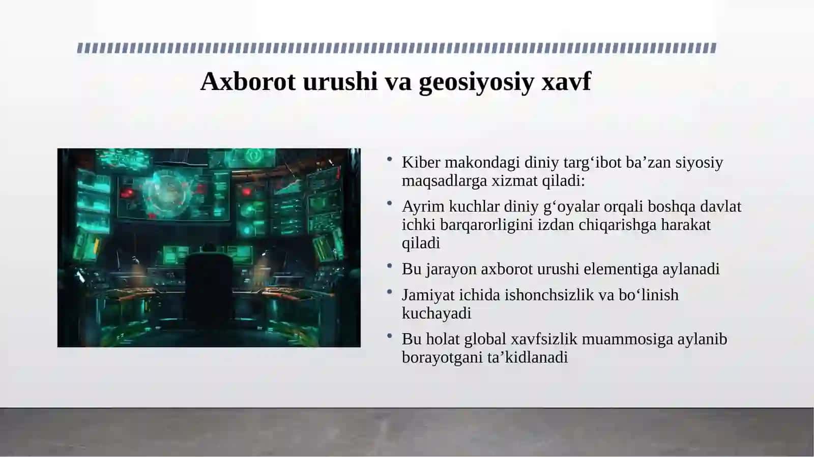 Kiber makonda diniy e’tiqod targ‘ibotining ijtimoiy xavfi 4