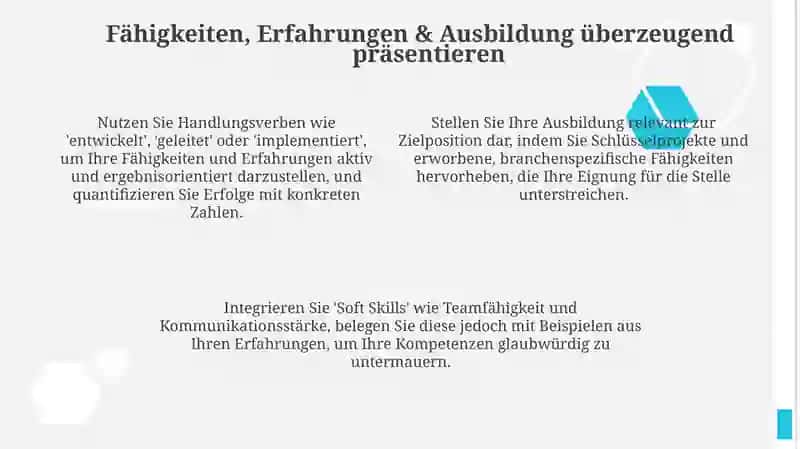 Der perfekte Lebenslauf 4