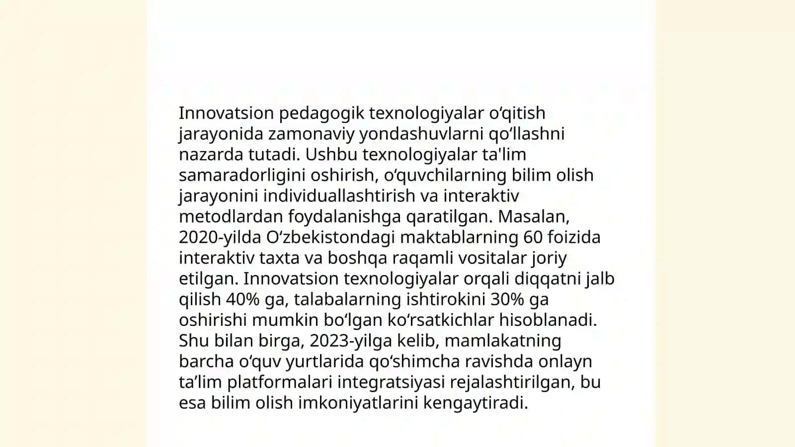 Innovatsion pedagogik texnologiyalar 4