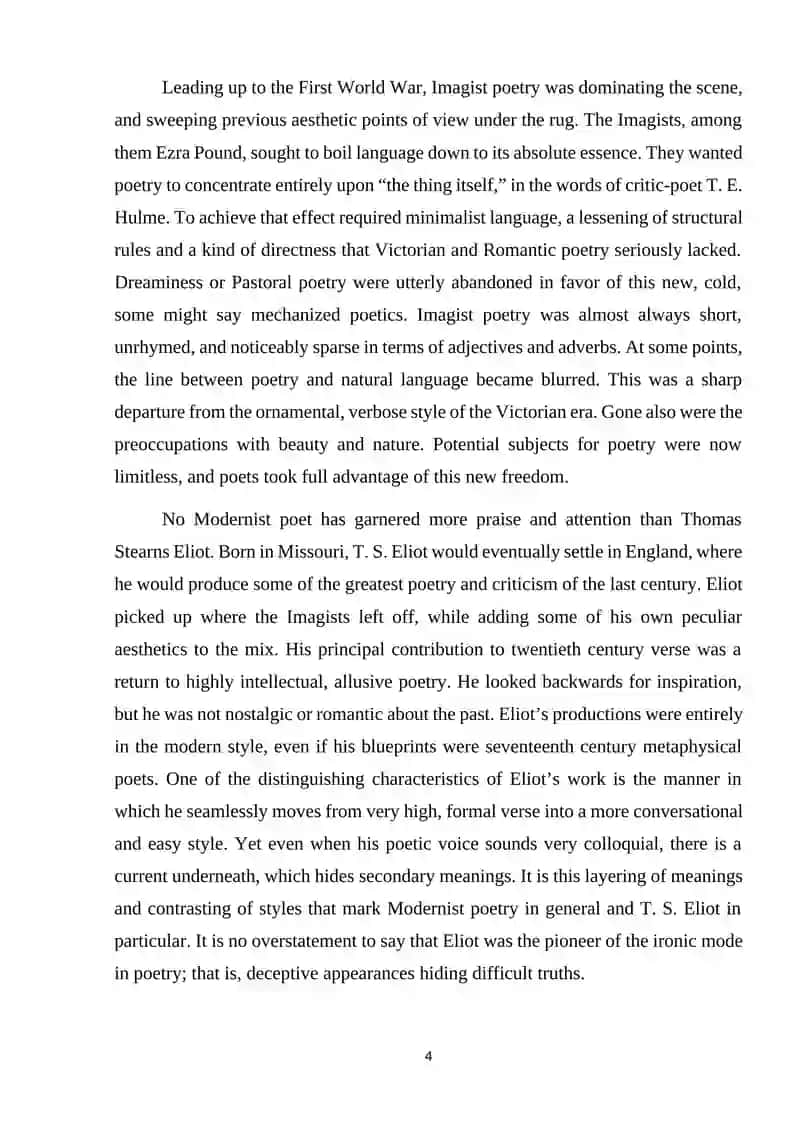 Modernism in English Literature 4