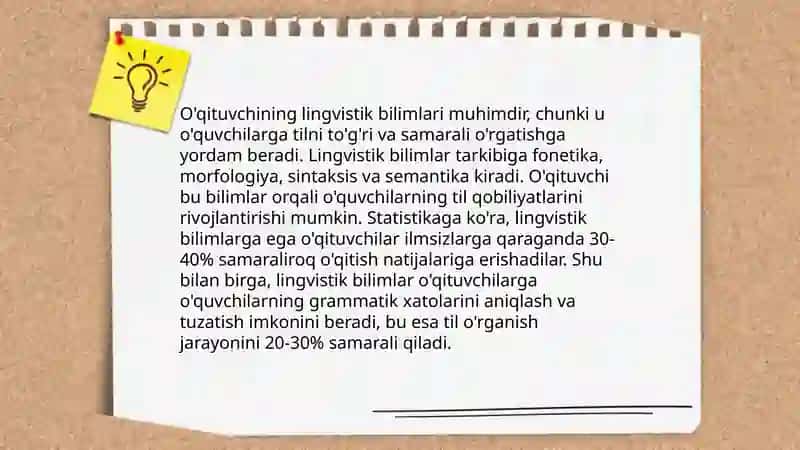 O'qituvchining grammatik kompetensiyasi 4