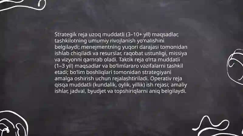 Rejaning Turlari 4