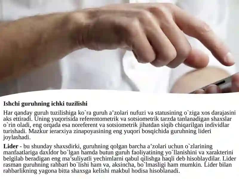 Barqaror rivojlanish jarayonida ishchi guruhlar ishtiroketishi 4