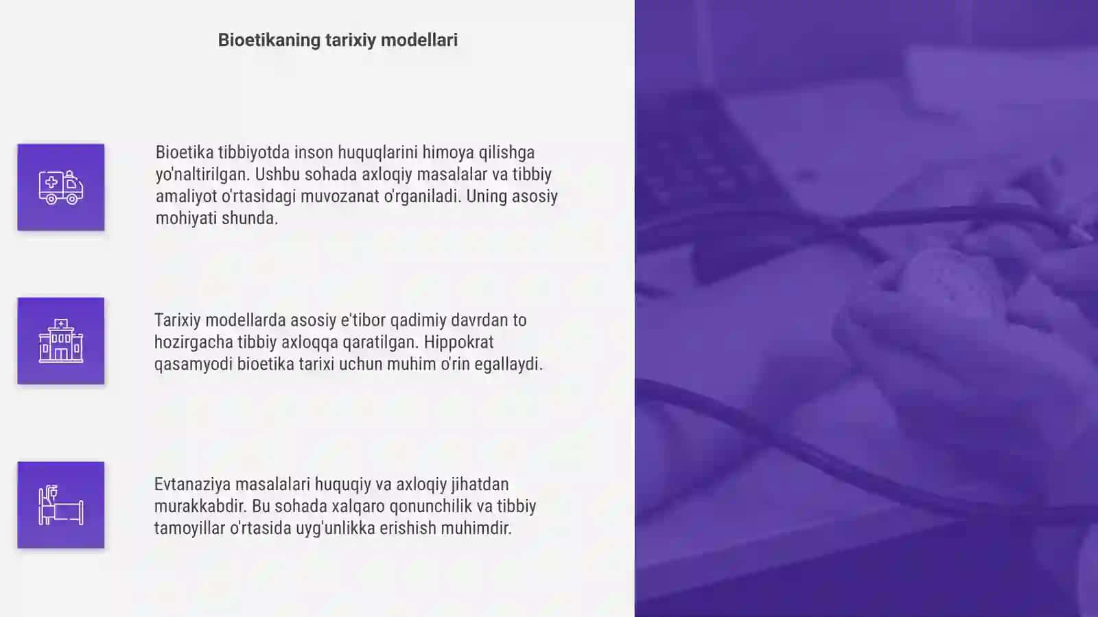 Tibbiyotda Bioetika Masalalari 4