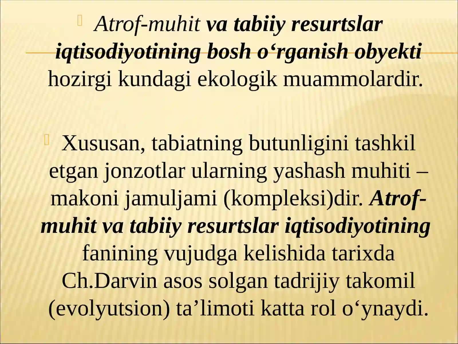 ATROF-MUHITNI QADRLASh: USULLARI 4
