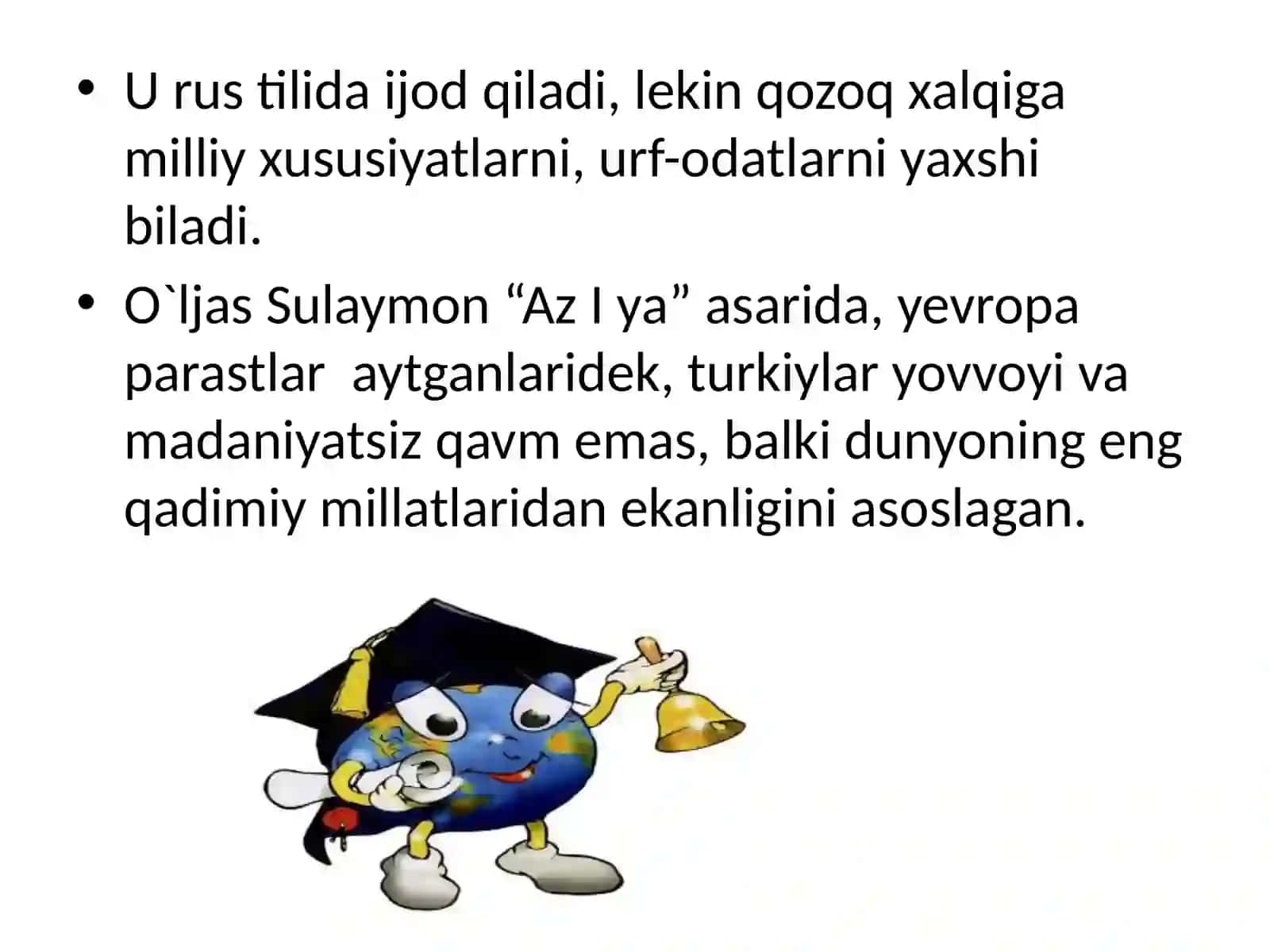 O`ljas Sulaymonov hayoti va ijodi 4