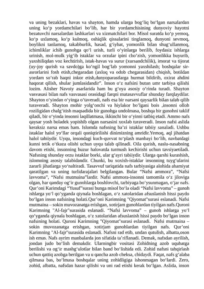 Tasavvuf Ta'limoti 4