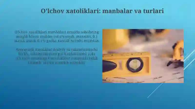 O'lchov asbobi 4