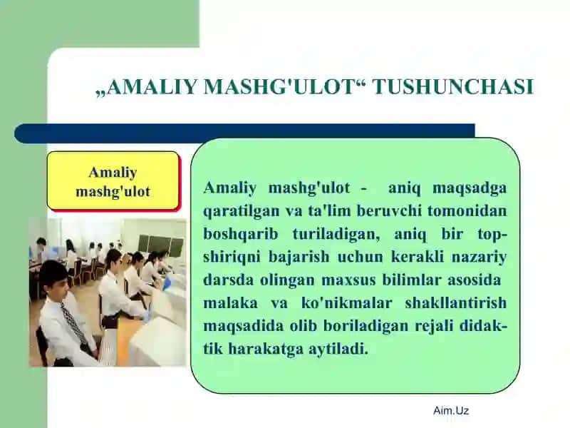 Ta’lim usullari va ularning tasnifi 4