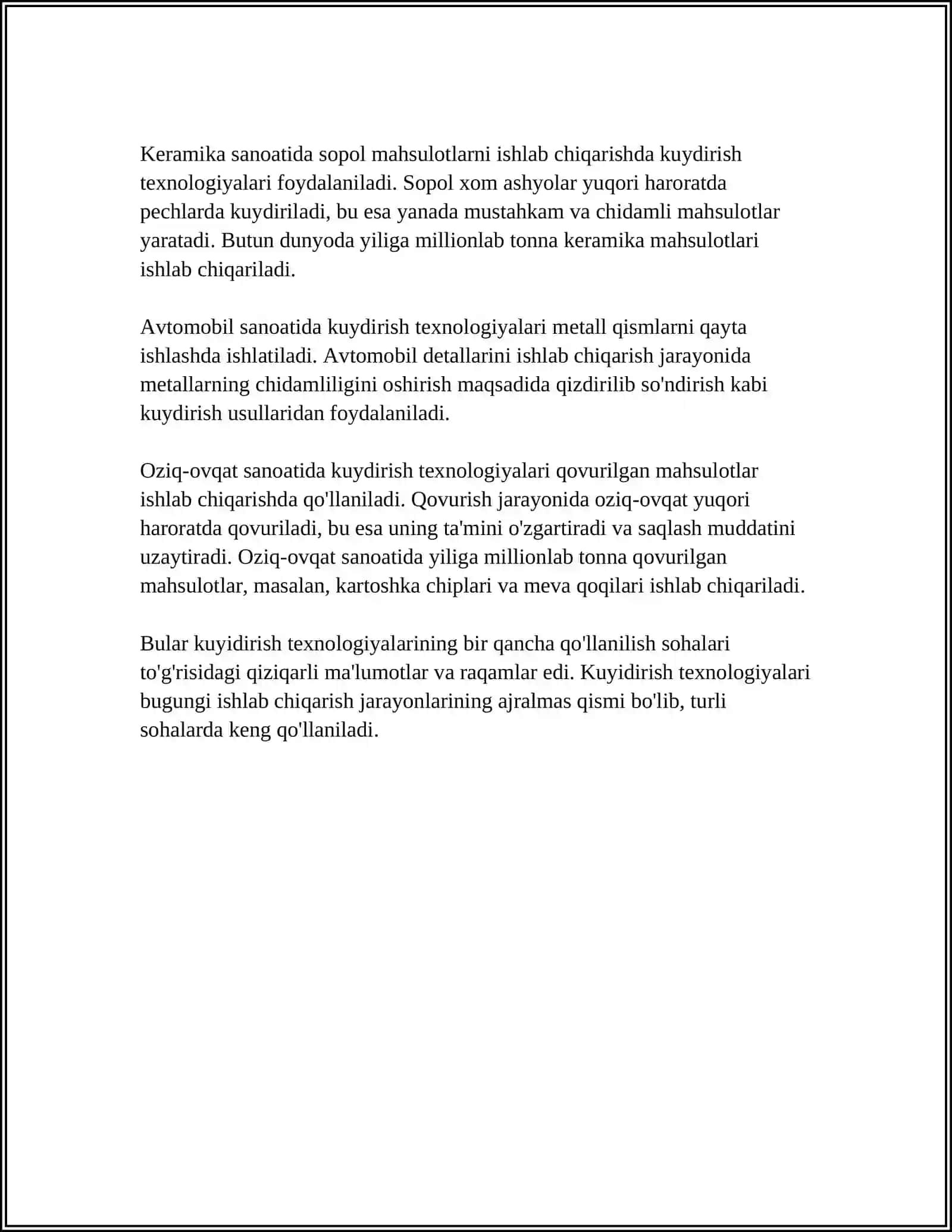 KUYDIRISH PECHLARI 4