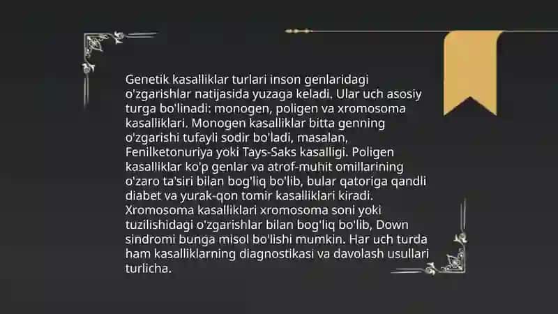 Irsiyat va genetika asoslari 4