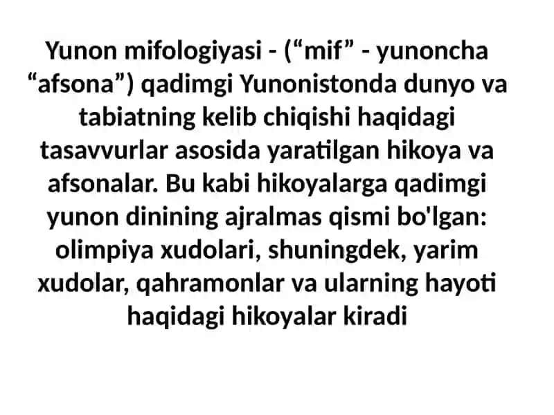 Tibbiyotda Lotin-Yunon Mifologiyasi 4