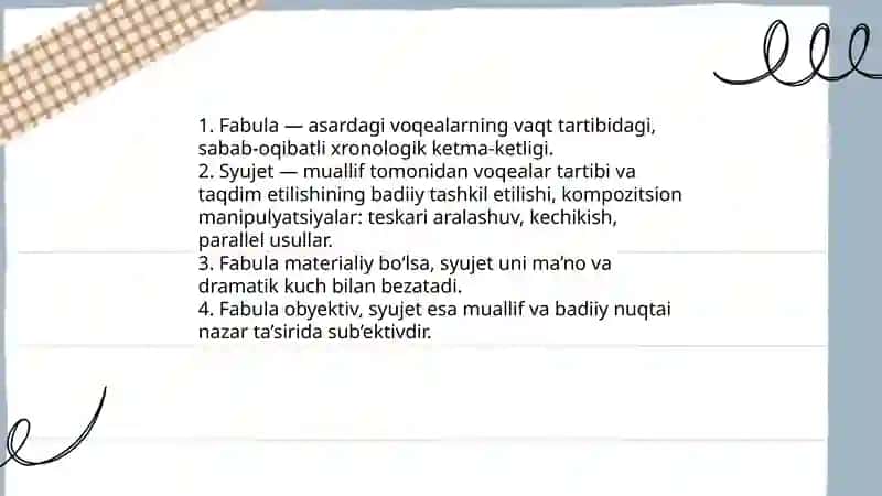 Asar kompozitsiyasi 4
