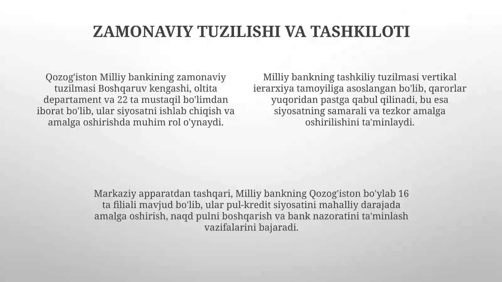 Qozog'istonning pul-kreditsiyo satisi 4