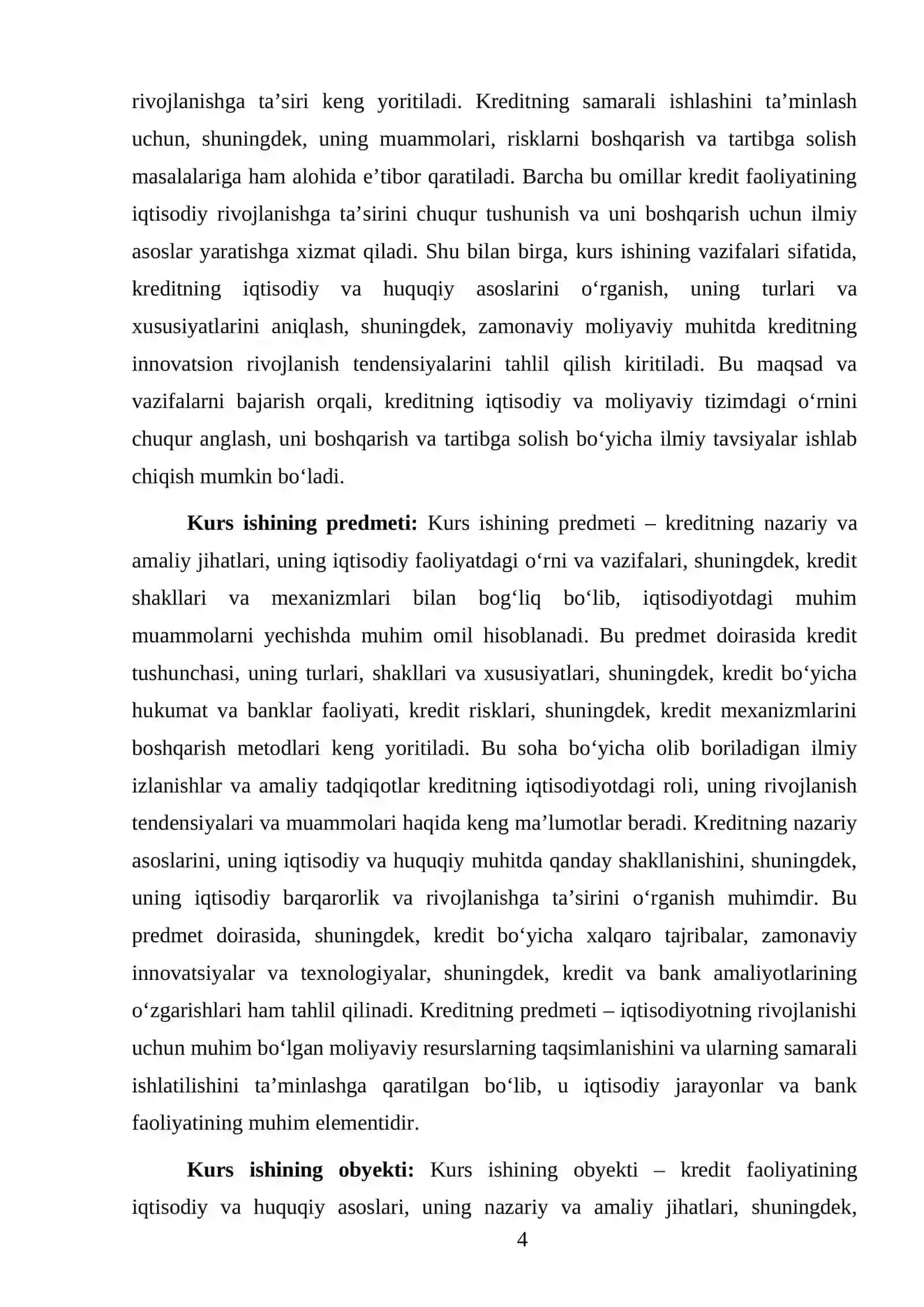 KREDITNING MOHIYATI VA VAZIFALARI 4
