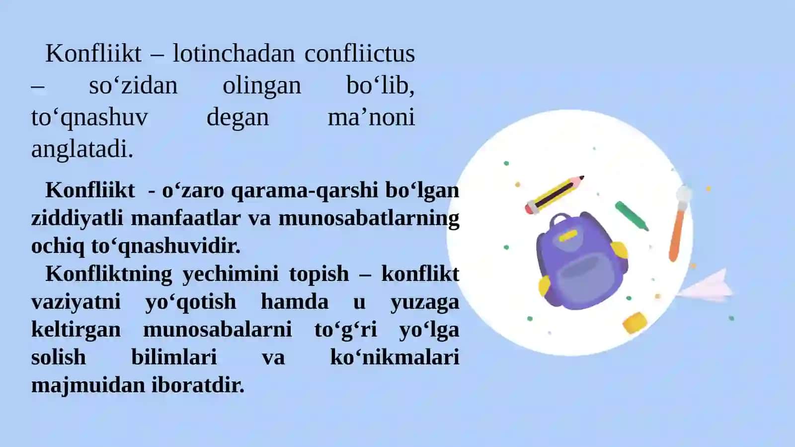 KONFLIKT VA UNING IMKONIYATLARI 4