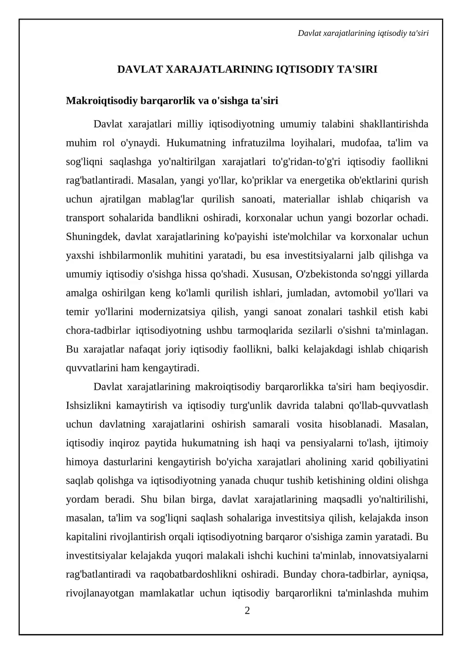 Davlat harajatlari va soliqlar 4