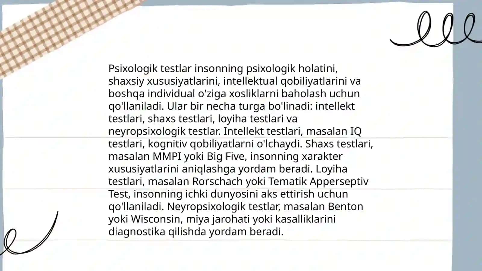 Klinik psixodiagnostika 4