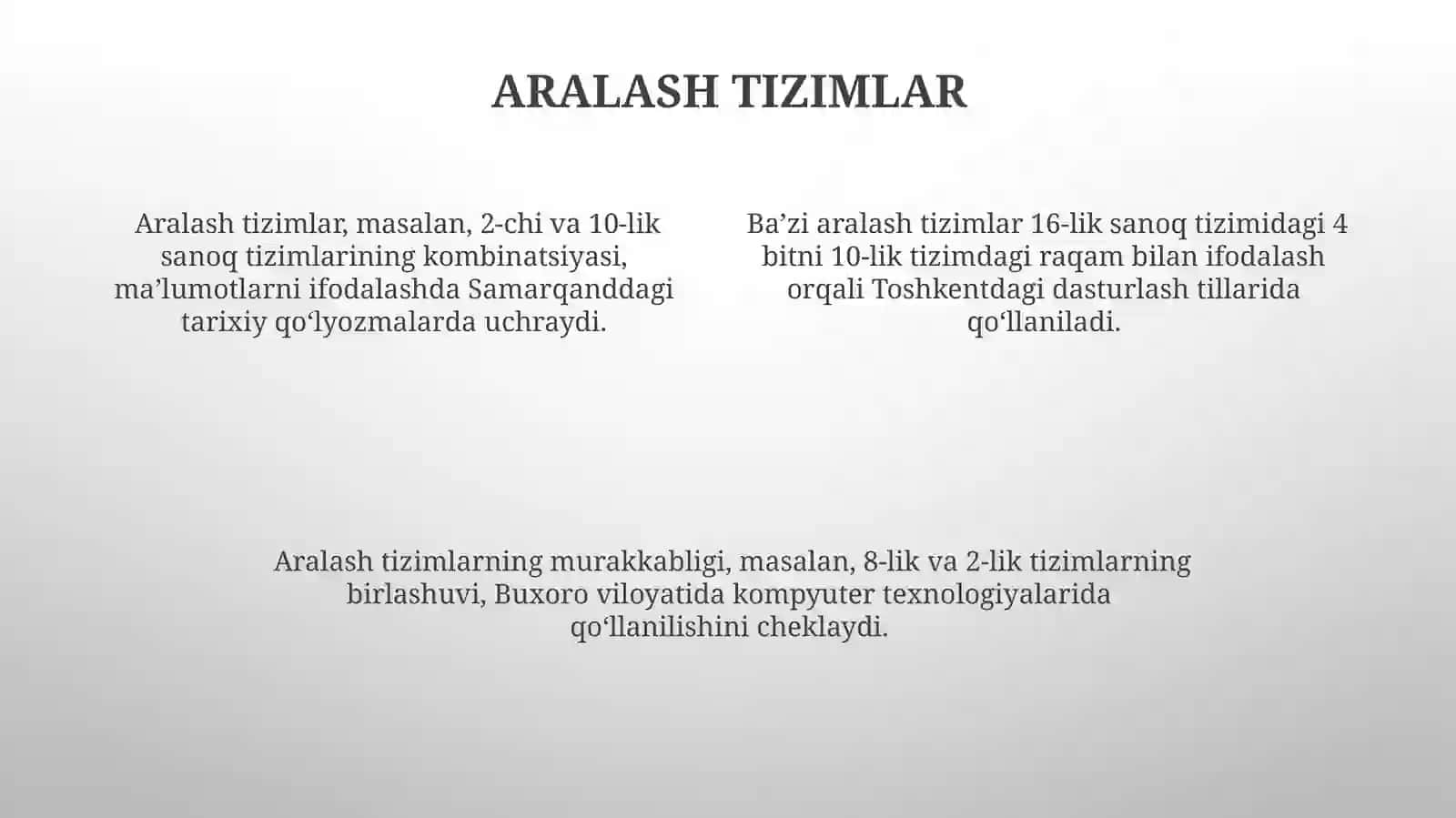Raqamli Tizimlar 4