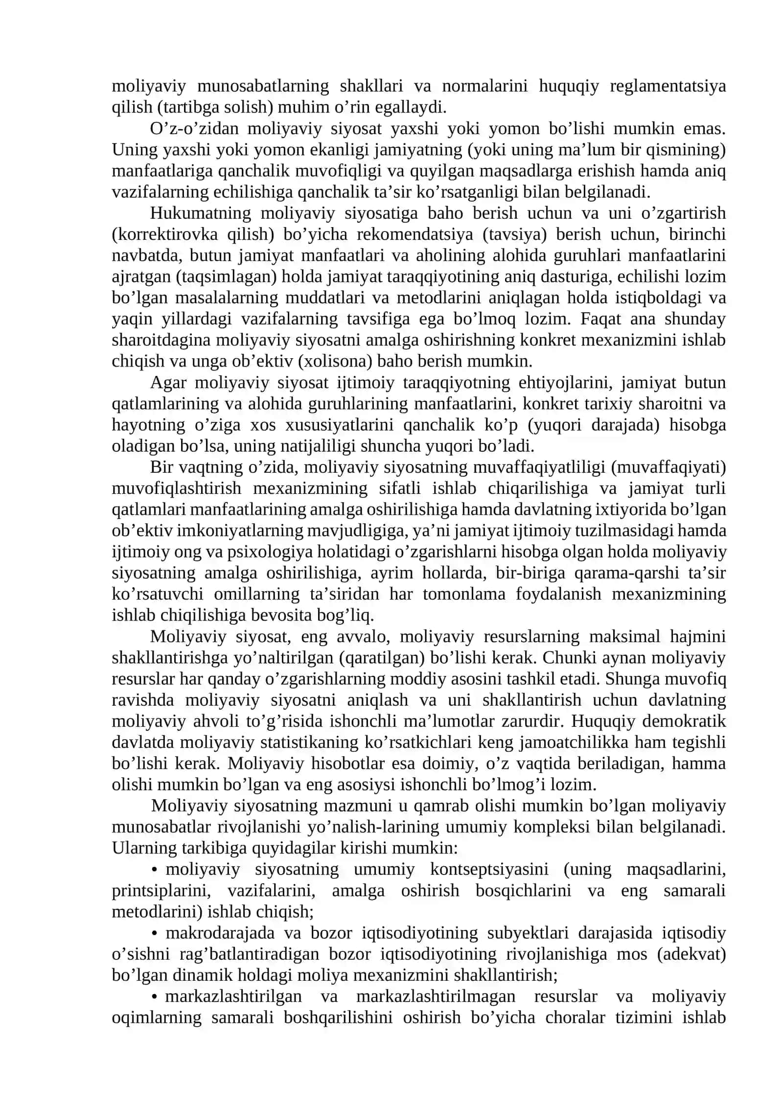 Moliyaviy siyosat 4