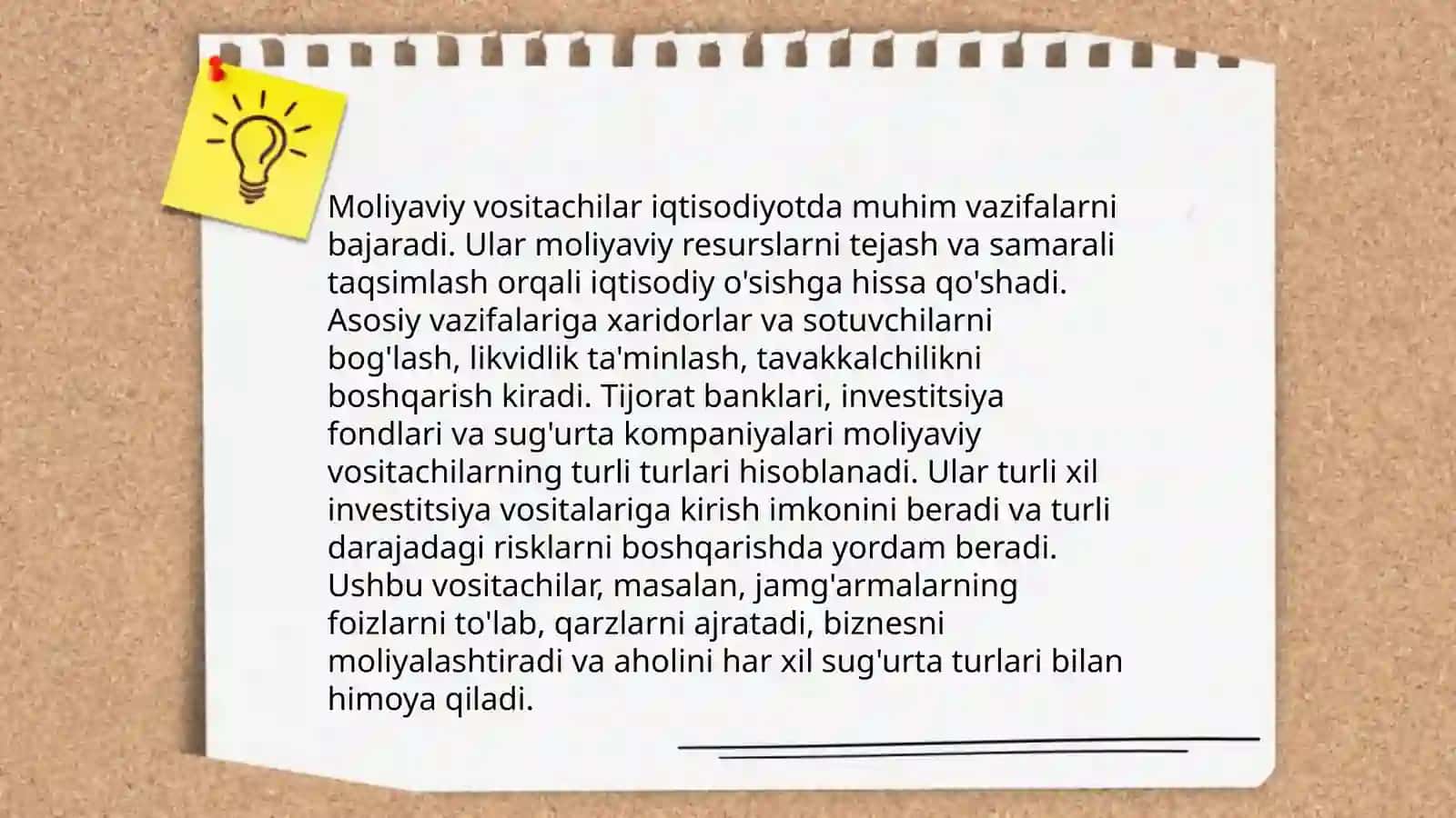Moliyaviy vositachilar va ularning turlari 4