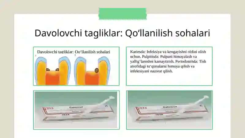Davolovchi va ajratuvchi tagliklar 4