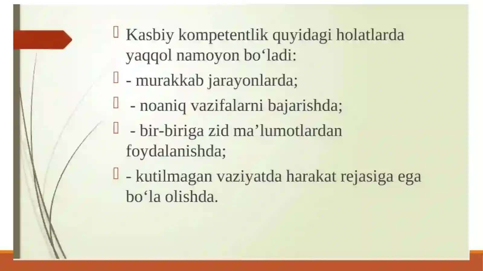 Pedagogik Kompetentlik va Kreativlik 4