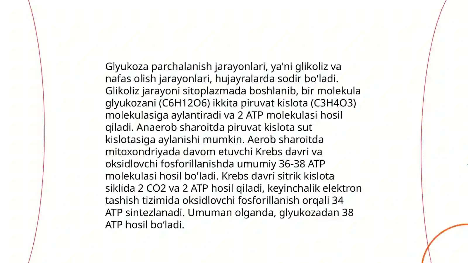 Glyukoza metobalizmi va uning ahamiyati 4