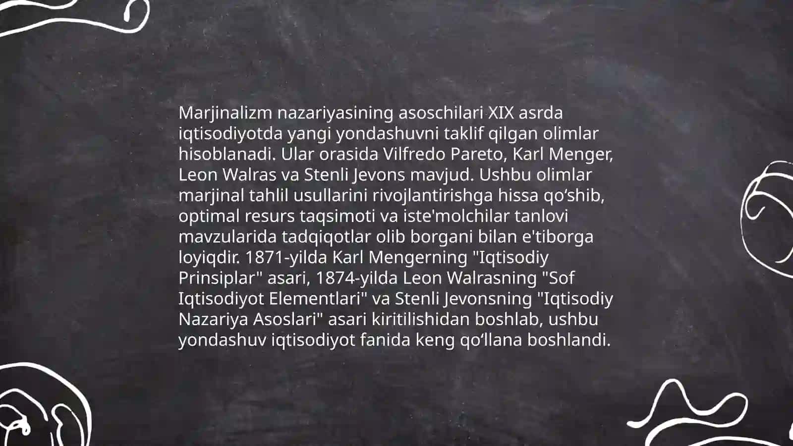 Marjinalizm iqtisodiy ta’limoti 4